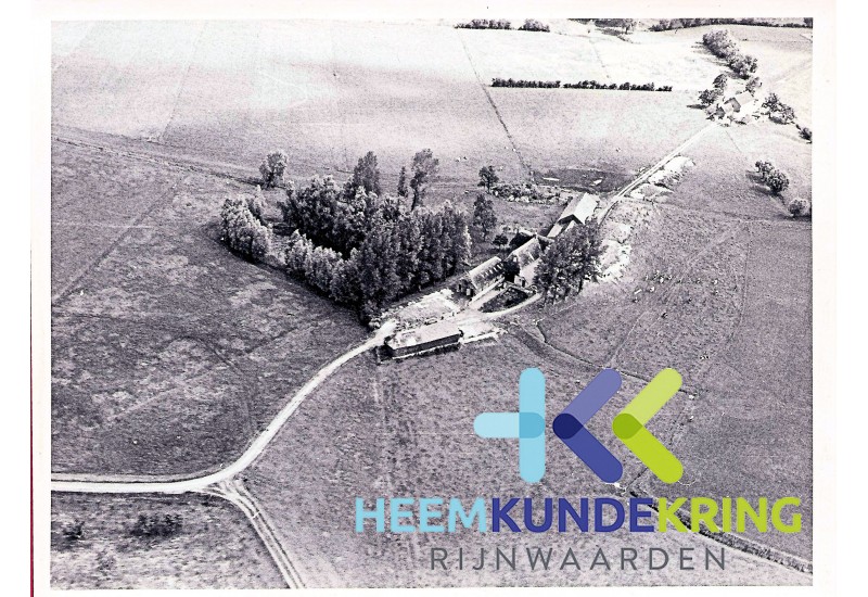 Luchtfoto Kijfwaard Drost - Hendriks Geboortehuis Maria Drost Coll. P.Snip (2)